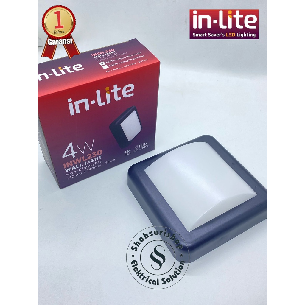 IN LITE INWL 230 WALL LIGHT LAMPU DINDING INLITE 4WATT 4 WATT