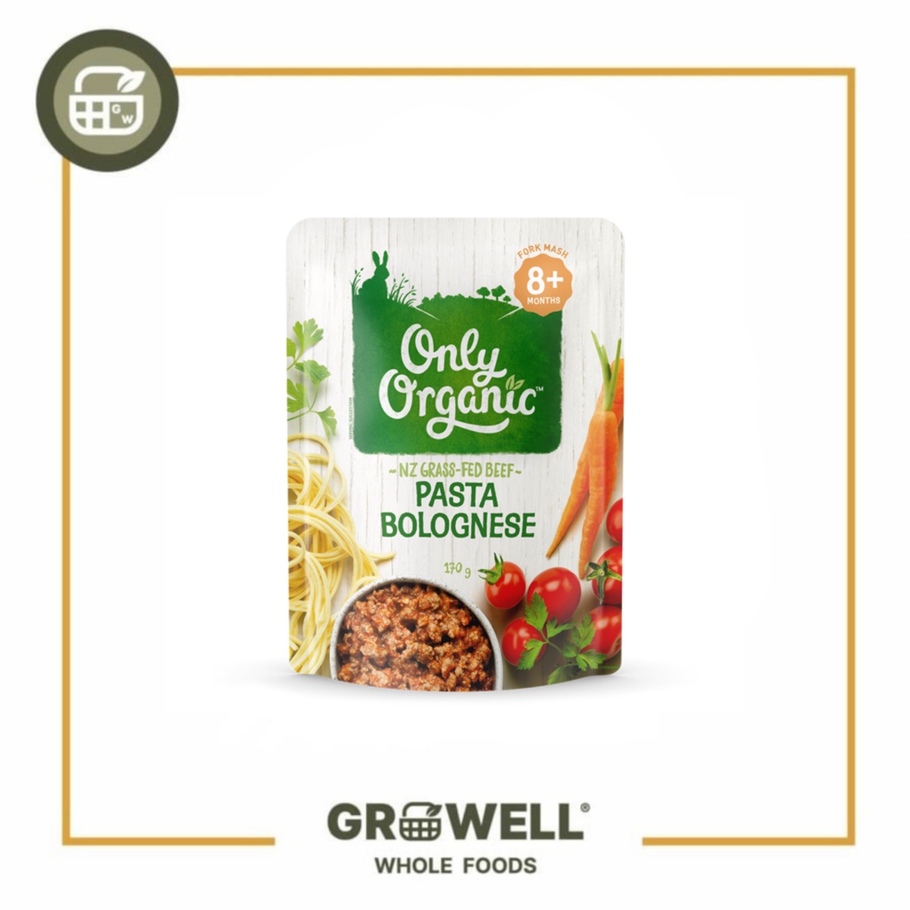 

ONLY ORGANIC PASTA BOLOGNESE 170GR