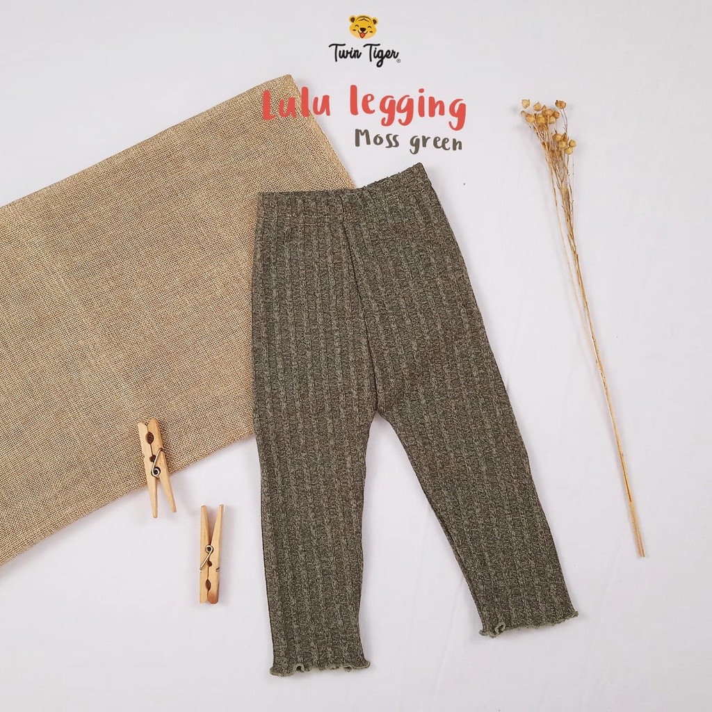 TERBARU TWIN TIGER LULU / YAURA RIB LEGGING BAYI LEGGING RIB REEB ANAK EXTRA SOFT LEGGING ANAK