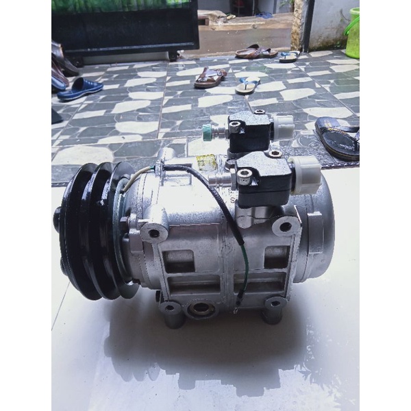 COMPRESSOR KOMPRESOR AC MOBIL BUS medium TM 31 zeksel medium bus ex singapore bersih.