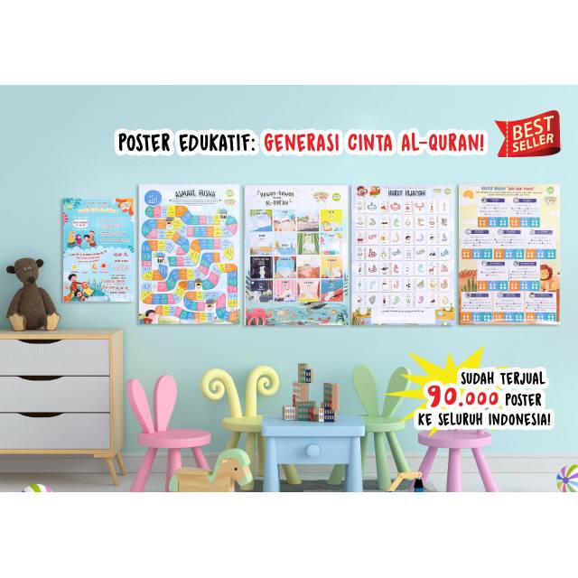 Poster Jumbo Generasi Cinta Quran FREE EBOOK