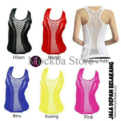 Jaring senam / Jala senam / baju senam jala / tile senam