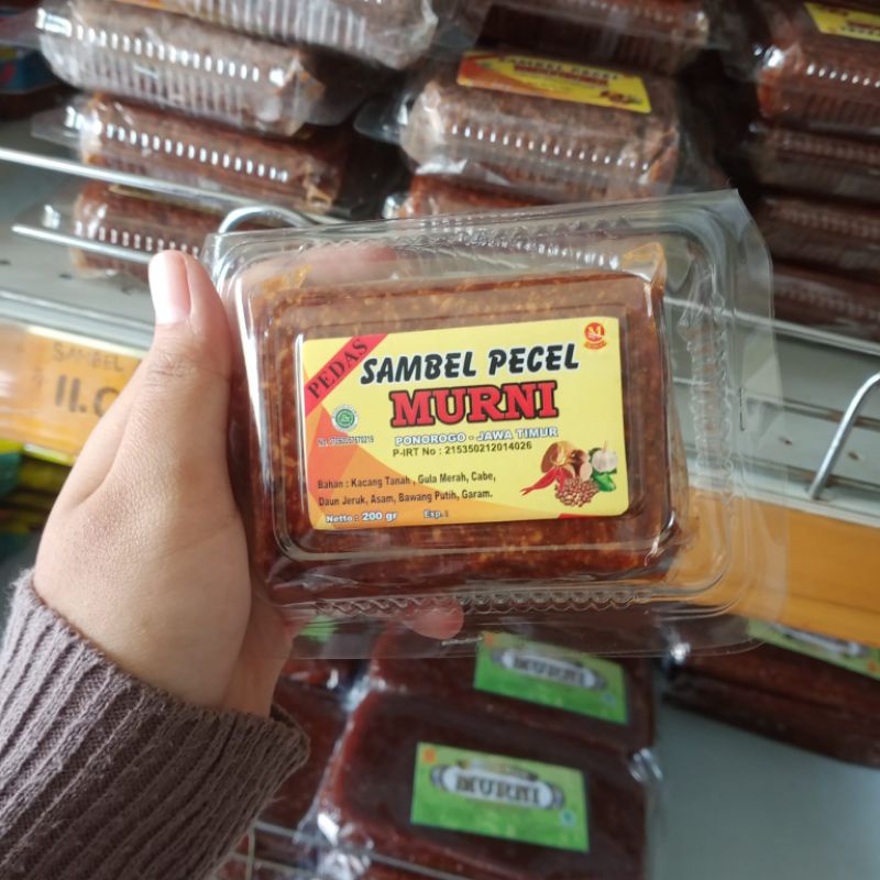 

SAMBAL PECEL PEDAS MURNI KHAS PONOROGO