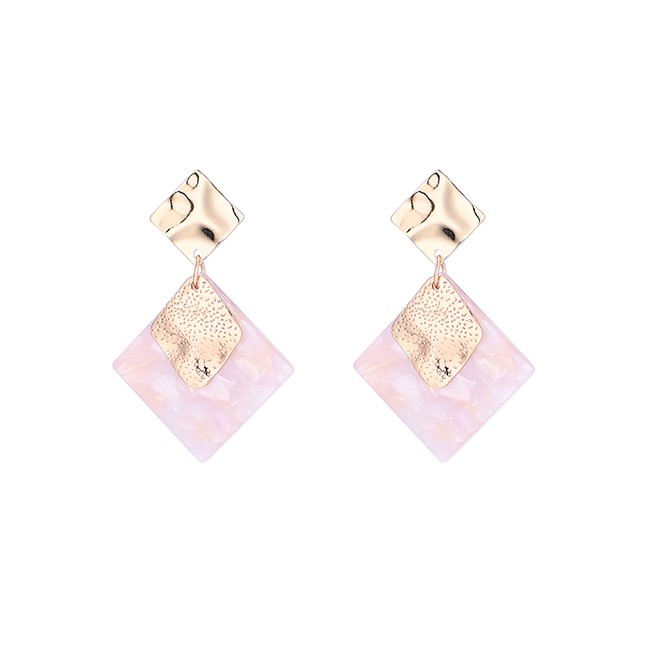 LRC Anting Tusuk Fashion Geometric Earrings Y6132X