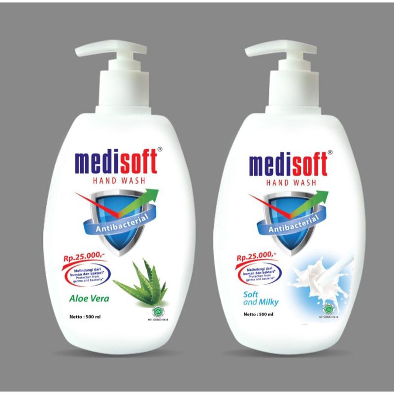 Sabun cuci tangan Medisoft 500 ml pump