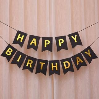 Banner Happy Birthday Segilima Segi Lima GROSIR PRAKARYA MALANG White Gold Black Blue Pink Spanduk Pesta Background Perlengkapan Hiasan Kuat Art Hiasan Hias Ulang Tahun High Quality Berkualitas Peralatan Alat Perlengkapan Home Stuff Murah Cheap Elegan