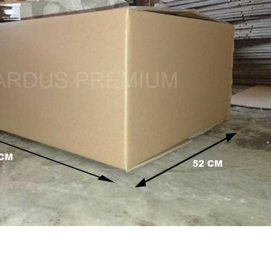 

kardus box packing polos double wall 79x52x26cm, murah,kotak karton