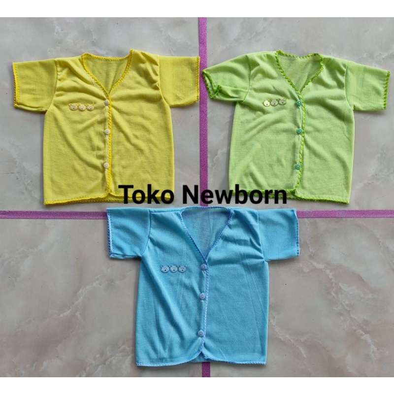 Newborn Baju bayi lengan pendek warna murah