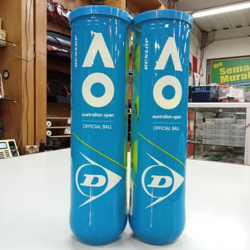 bola tenis tennis ball dunlop danlop Australian Open AO official ball isi 4 original