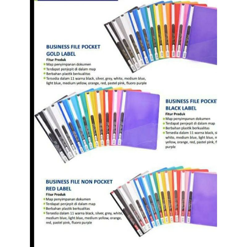 

Map Business File Plastik