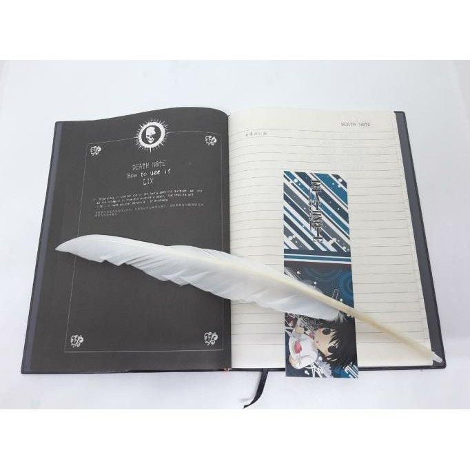 Promo Buku Death Note Replika Asli Termurah Free Pen Bulu Ready COD