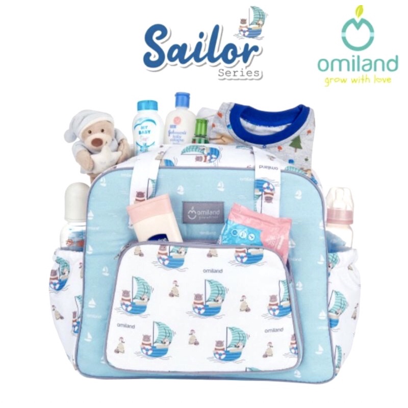 Omiland Tas Bayi Sailor Series Kecil/ Medium/ Besar