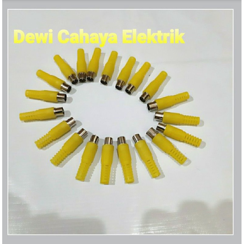 Jack Antena TV Male / Cowok Buntut Plastik - Jack Jak Jack Jak Antena TV Plastik