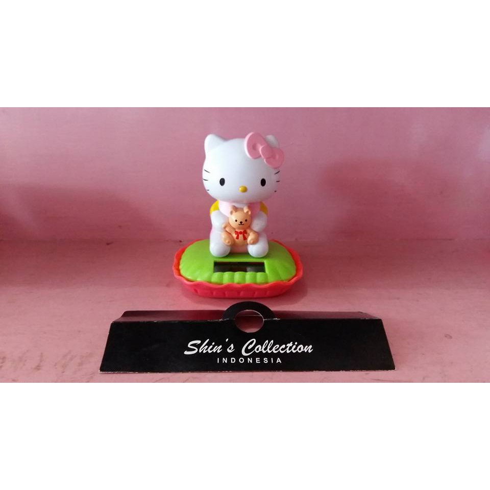 pajangan solar hello kitty tiny