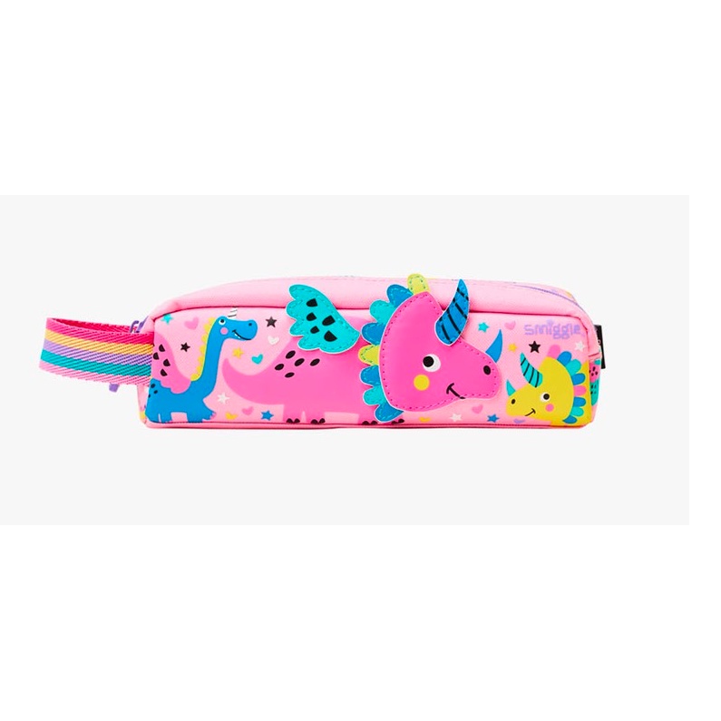 

Smiggle Pencil Case Great White Shark & Pink Dinosaurs