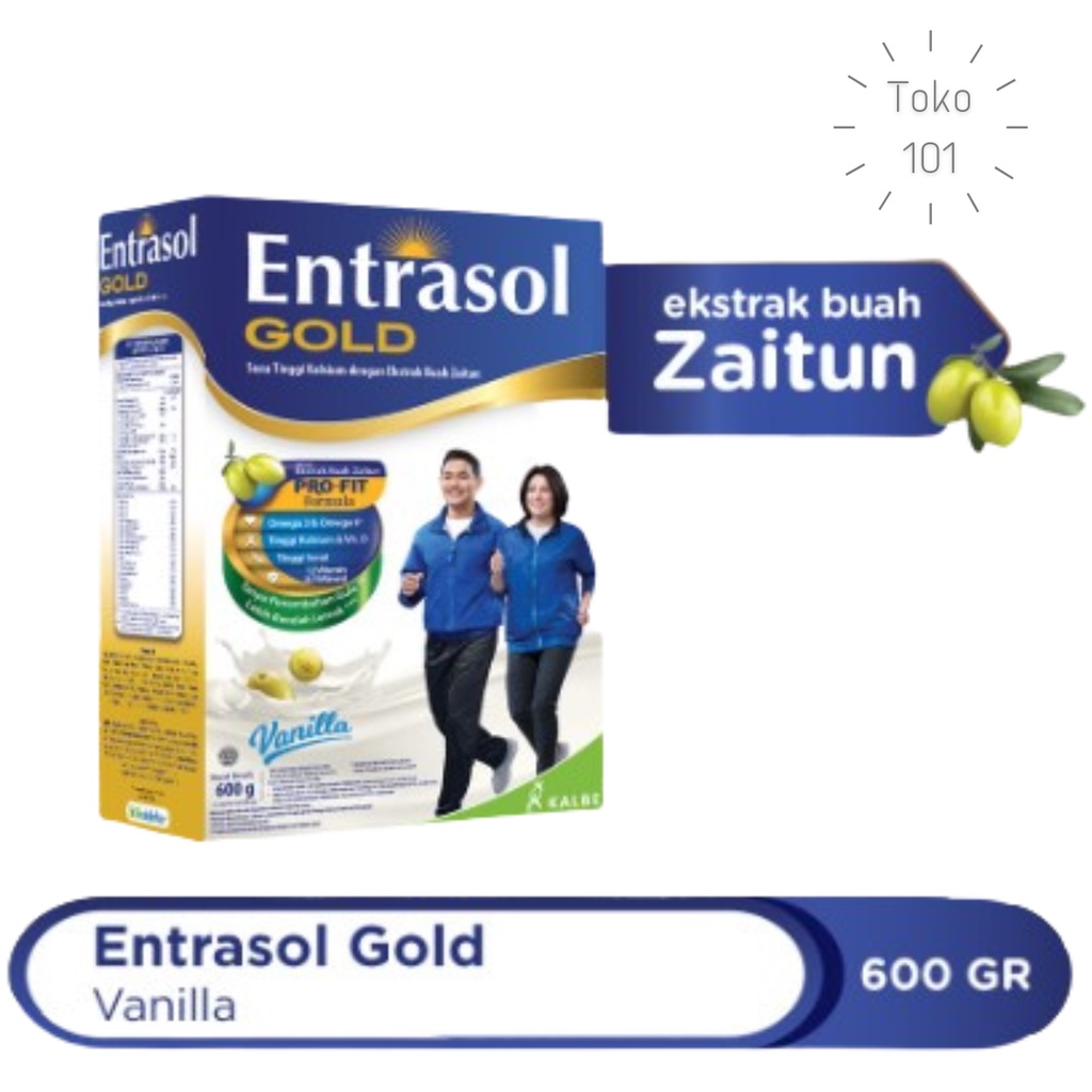 

Entrasol Gold Vanilla 600gr