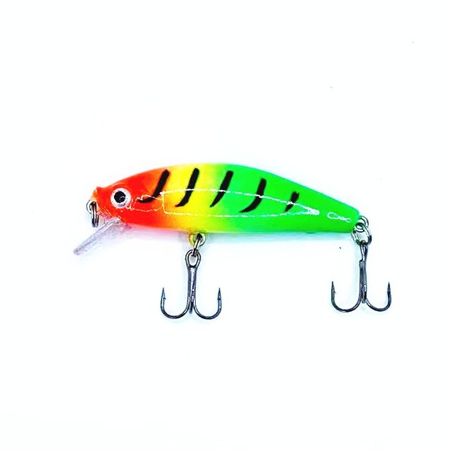 SGYAO 1Pcs New Sinking Minnow Umpan Pancing 5.5cm 6g Fishing Lure Swimbait Bass Wobbler Ikan Kecil Kail Memancing Kait