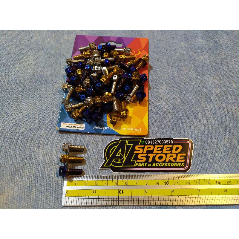 Baut Probolt Stanlies Heng Thailand Original Ukuran 6x15