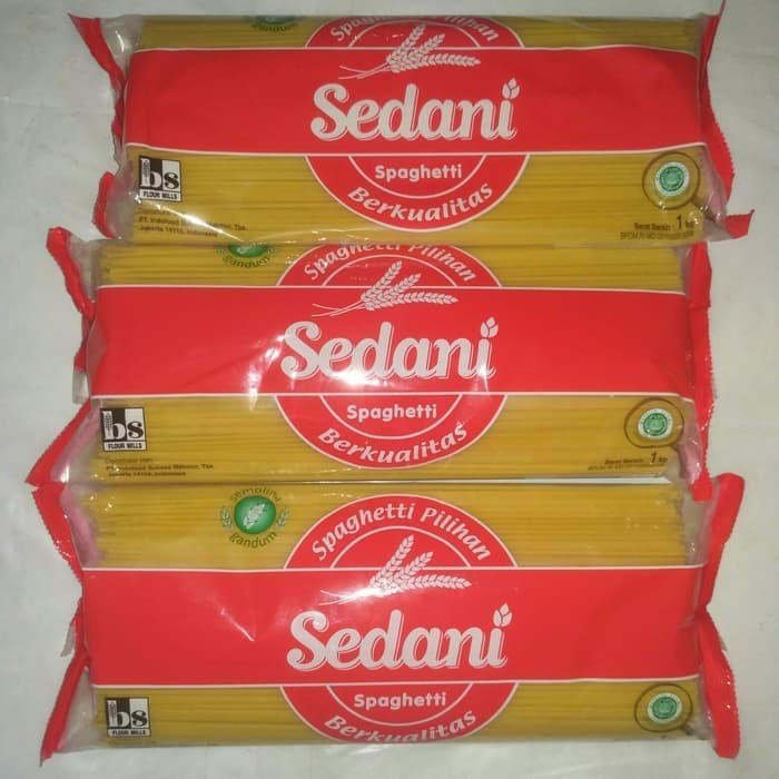 

Spaghetti Sedani . Spaghetti Pelihan Berkualitas 1 Kg