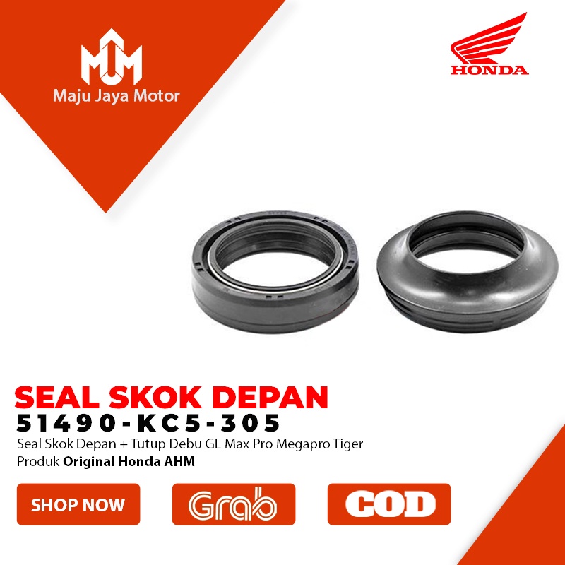 Seal Sil Shock Skok Depan GL Max Pro Megapro Tiger KC5 Original AHM