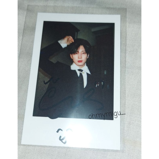 [READY STOCK] SEVENTEEN - PHOTOCARD PC WONWOO WAVES BAJU HITAM
