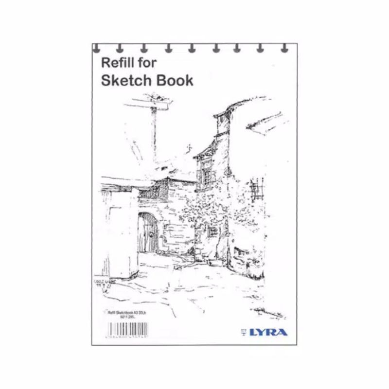 

Refill Buku Sketsa Ukuran A3 Lyra Sketch Book/Buku Gambar