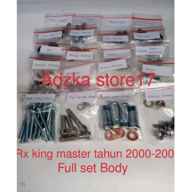 baut body full set yamaha rx king th 2000-2009/full set baut body yamaha rx king th 2000-2009