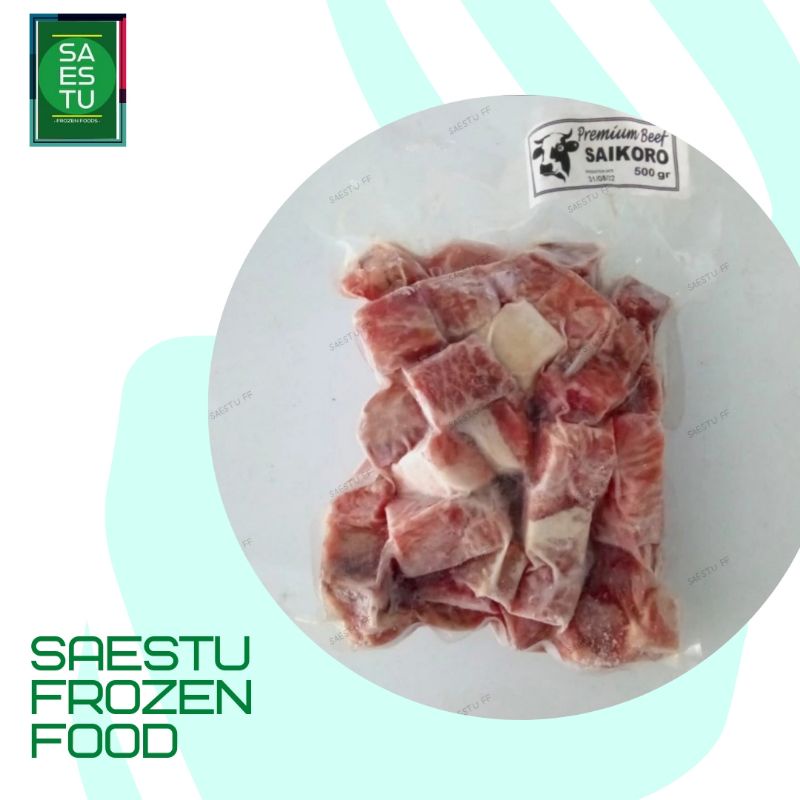 

Beef saikoro 500gr