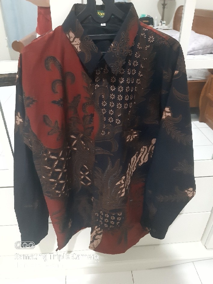 Proboseto Kemeja Batik Pria Lengan Panjang Full Furing By Batik Florist