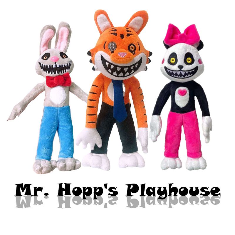 New 27cm Mr. Hopp'S Playhousesdoll Rabbit Cute Bunny Mr Hopping Gifts For Children Plush Doll