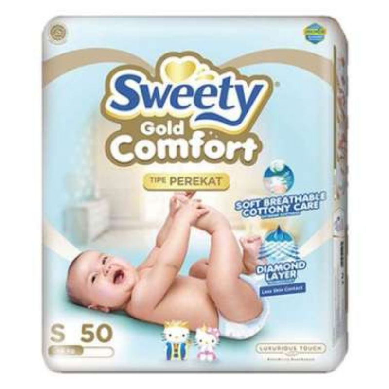 Sweety comfort gold popok perekat Newborn nb52 nb52