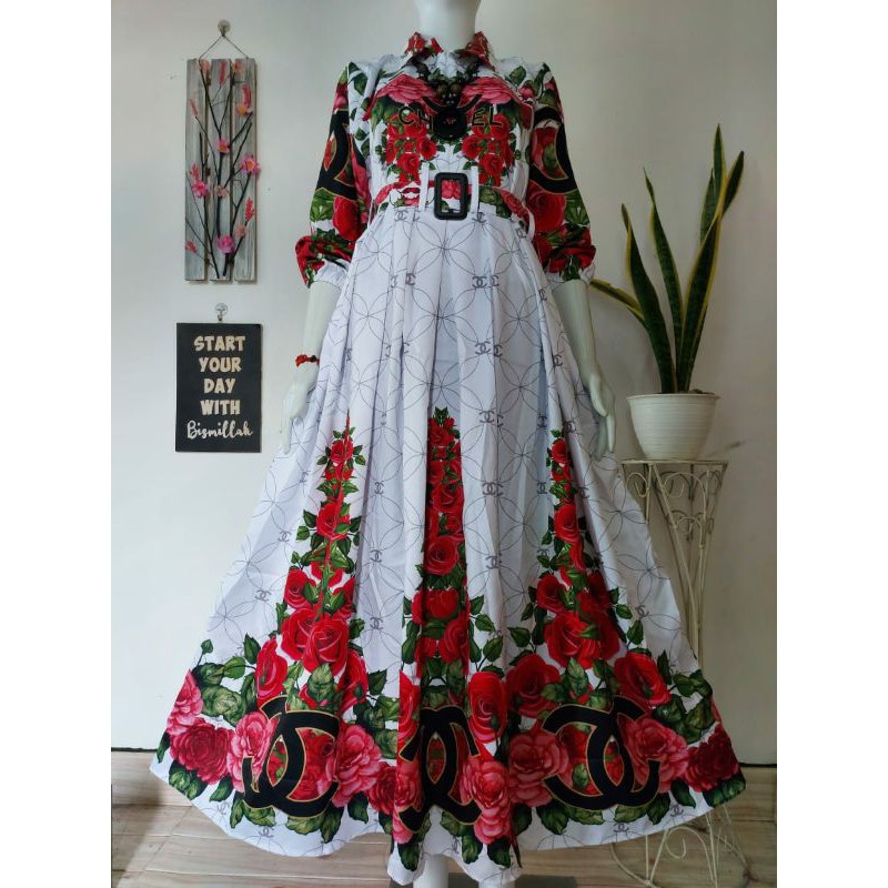 GAMIS SHR PRINTING/gamis shr terbaru