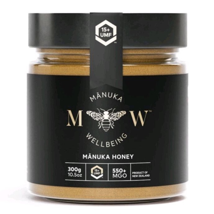 

Manuka Wellbeing Madu Premium New Zealand UMF 15+ MGO 550 300g