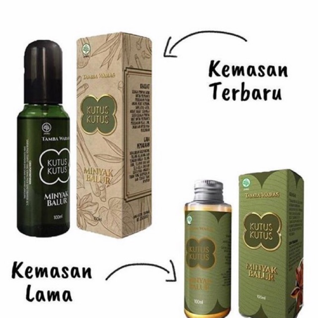 Minyak kutus kutus kemasan baru