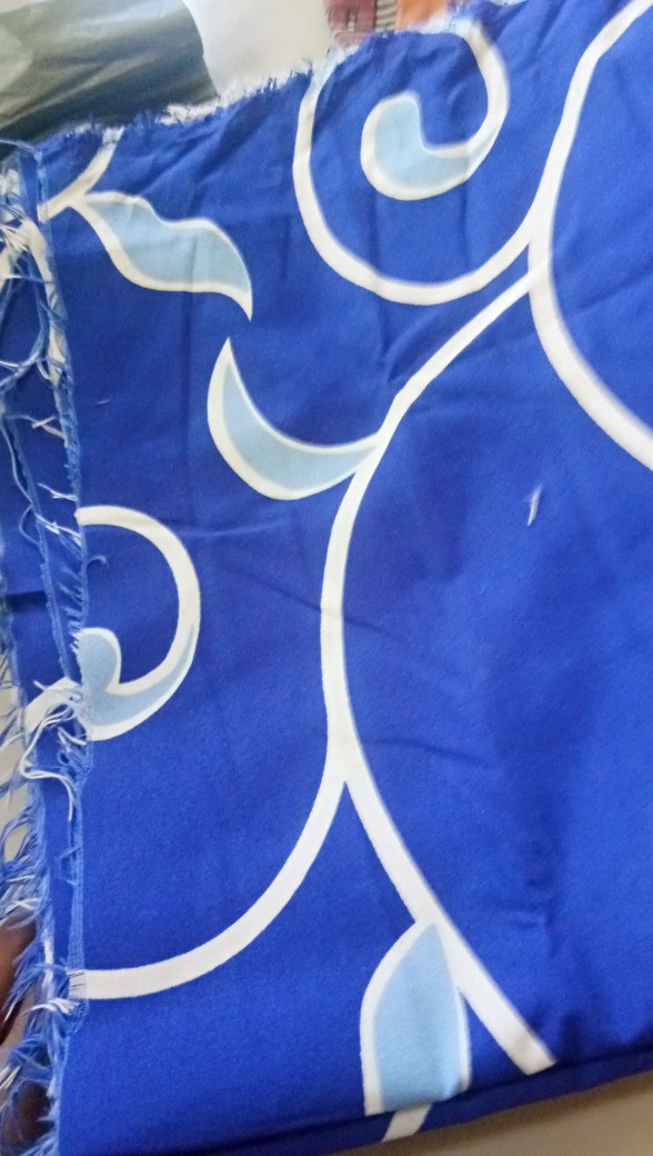 Kain Sprei Disperse Motif Tralis Kangkung Per 0,5m