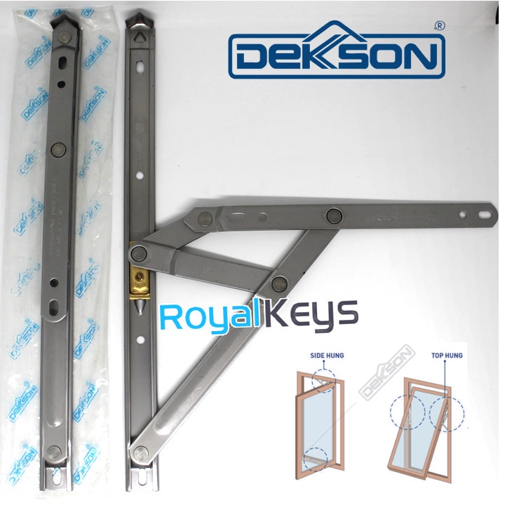 FRICTION STAY DEKSON DEKKSON FS SS 16" INCH ENGSEL JENDELA CASEMENT
