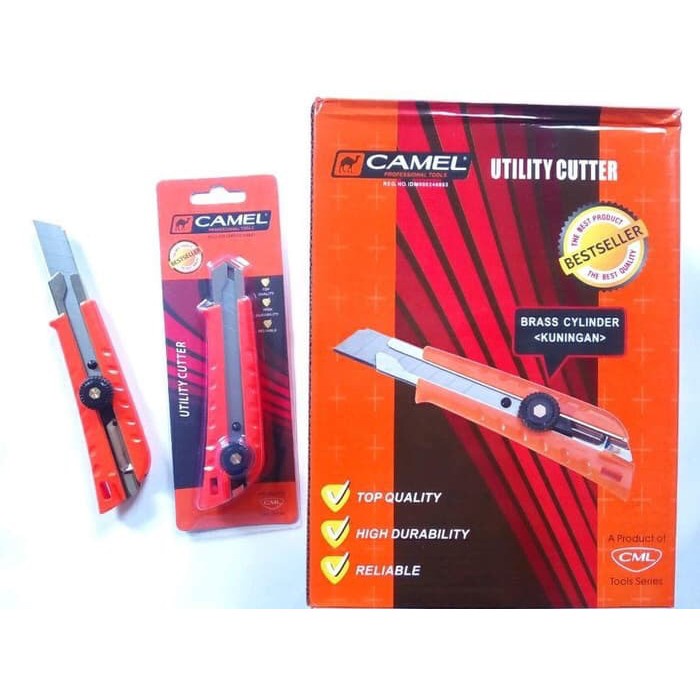 

Pisau Cutter Besar Putar Model Camel Pisau Kater - Pemotong Cuter