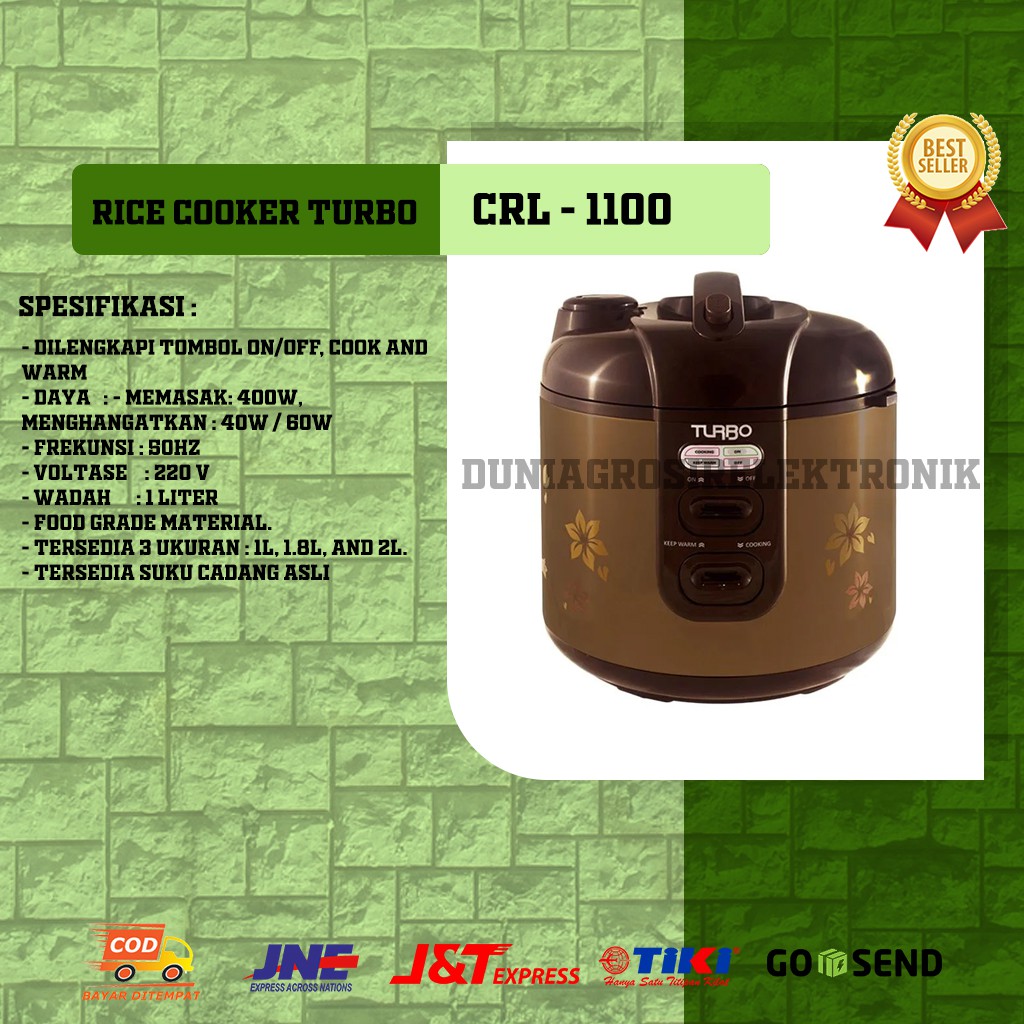 Rice Cooker Turbo CRL - 1100