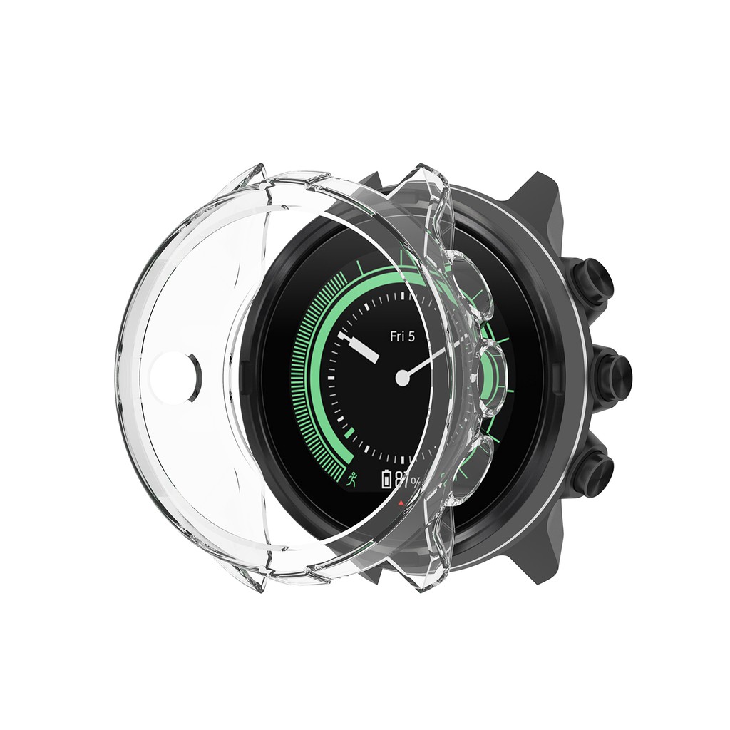 Casing Pelindung Smartwatch Suunto 9 / Suunto 9 Baro / Spartan Hr Baro Bahan Tpu Anti Gores