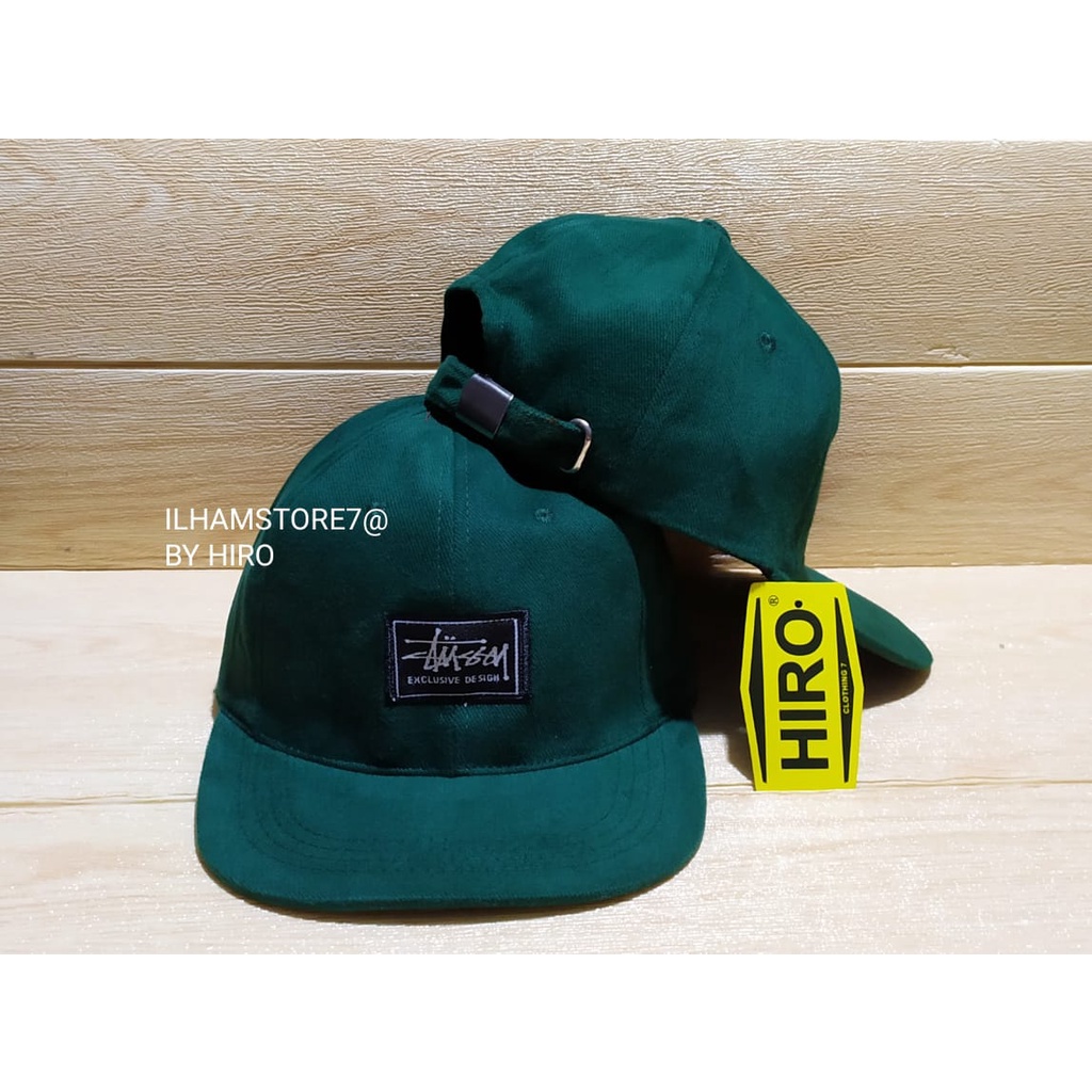 (COD)Topi Snapback Bordir Stussy New Model/Topi Distro Keren/Topi Distro Terlaris