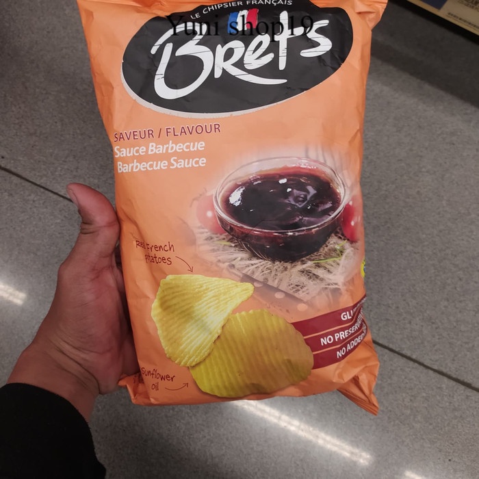 

brets barbeque sauce - snack gluten free 125gr