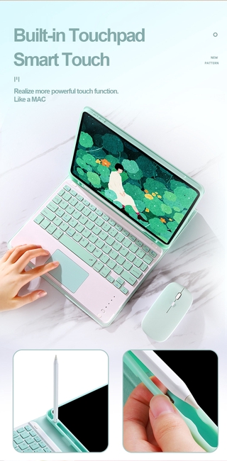 Hexu Magic Wireless Blu   etooth Macaron Magnetic Keyboard