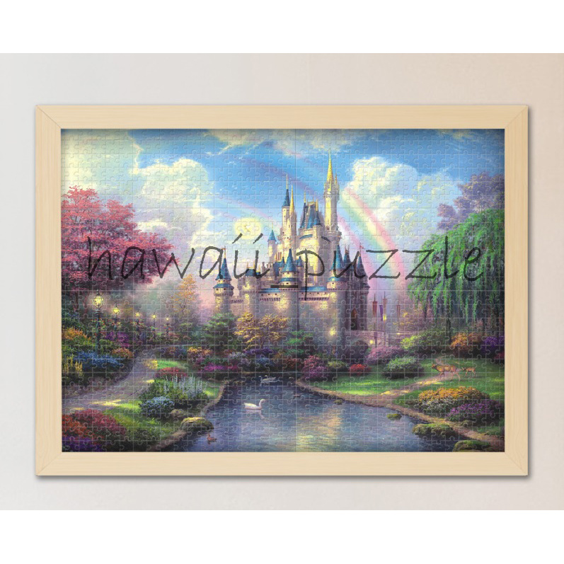 Mini Puzzle 1000 pcs Mainan Jigsaw Puzzle-FANTASY CASTLE