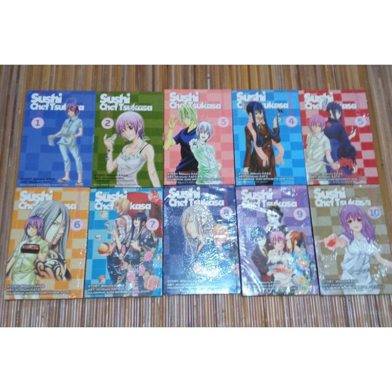 Komik Sushi Chef Tsukasa by Mitsuri Kaga X Hirofumi Kato