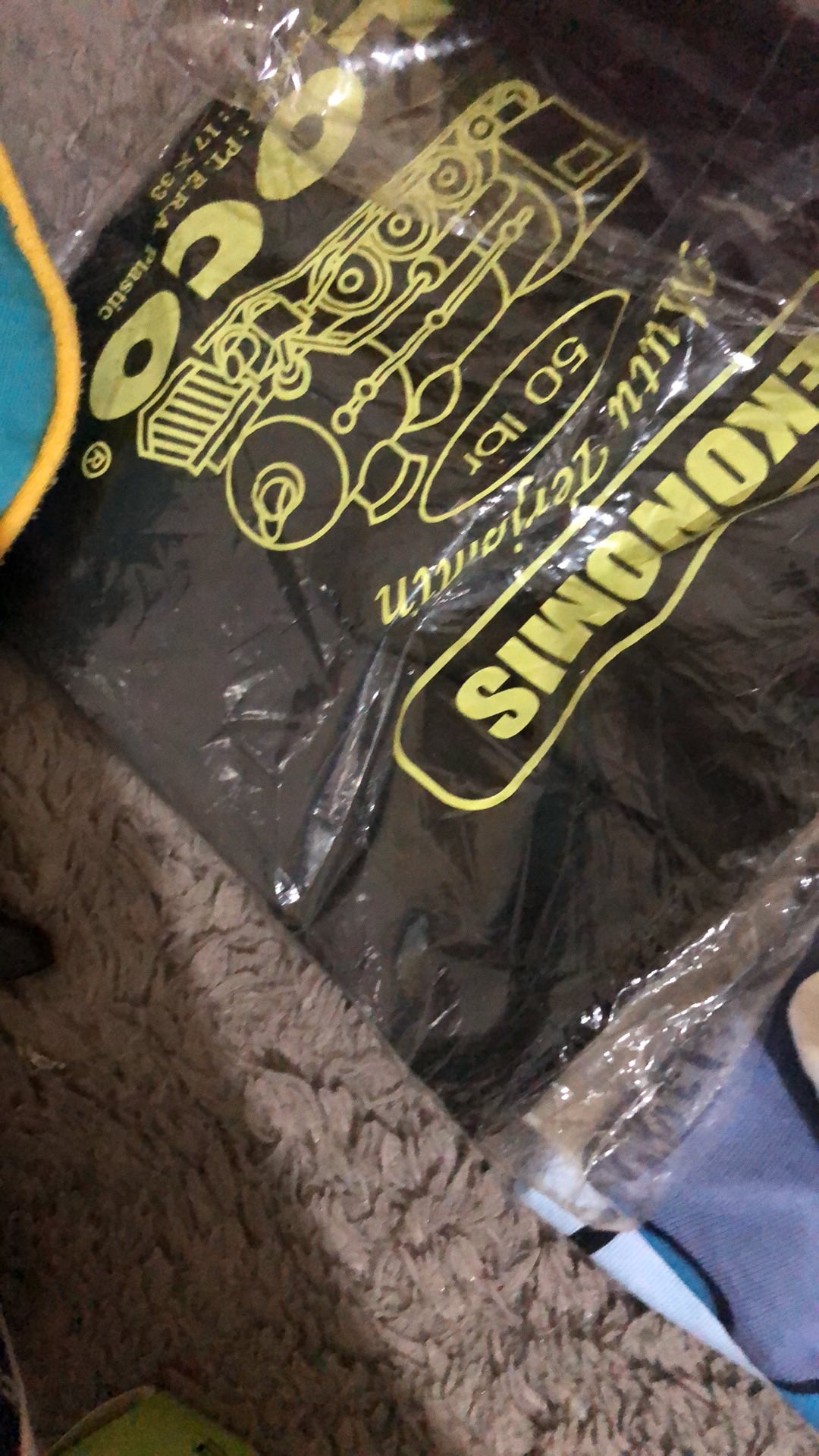 Kantong Plastik Kresek Loco Ekonomis 17 X 33 Hitam Isi 50 Lbr