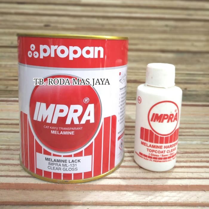 Cat Kayu/Cat Pelapis Impra Melamin Lack ML-131 Clear Gloss
