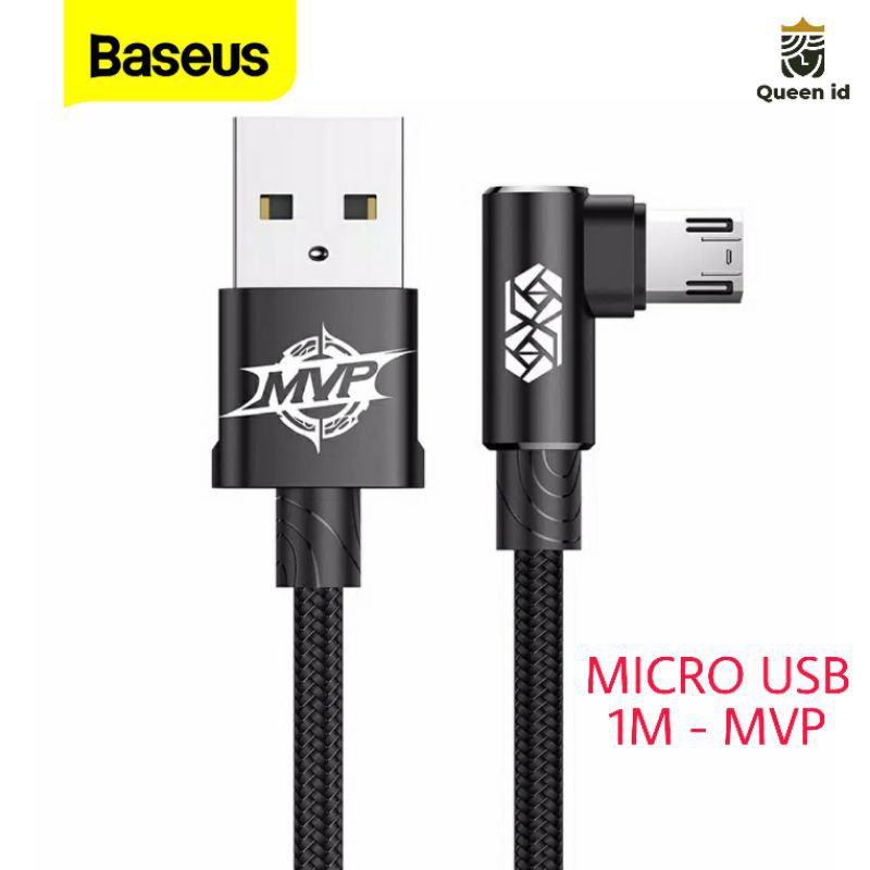 Baseus MPV Elbow Kabel Data Gaming Micro 2.4A