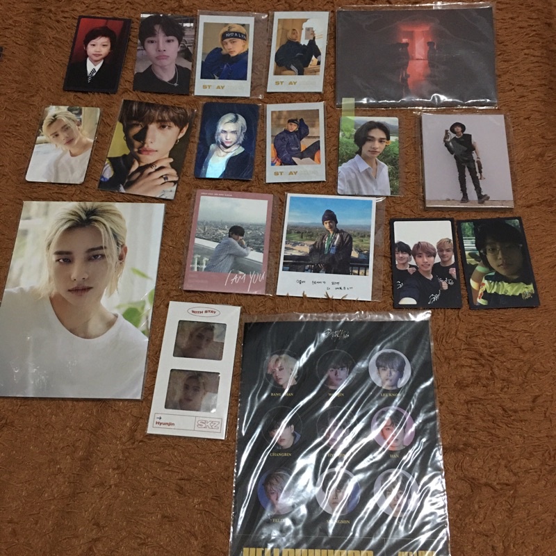 (BISA COD) SKZ STRAYKIDS MERCH HYUNJIN POLA PINK IMY ALBUM PC JEWEL CASE NOEASY SEUNGMIN