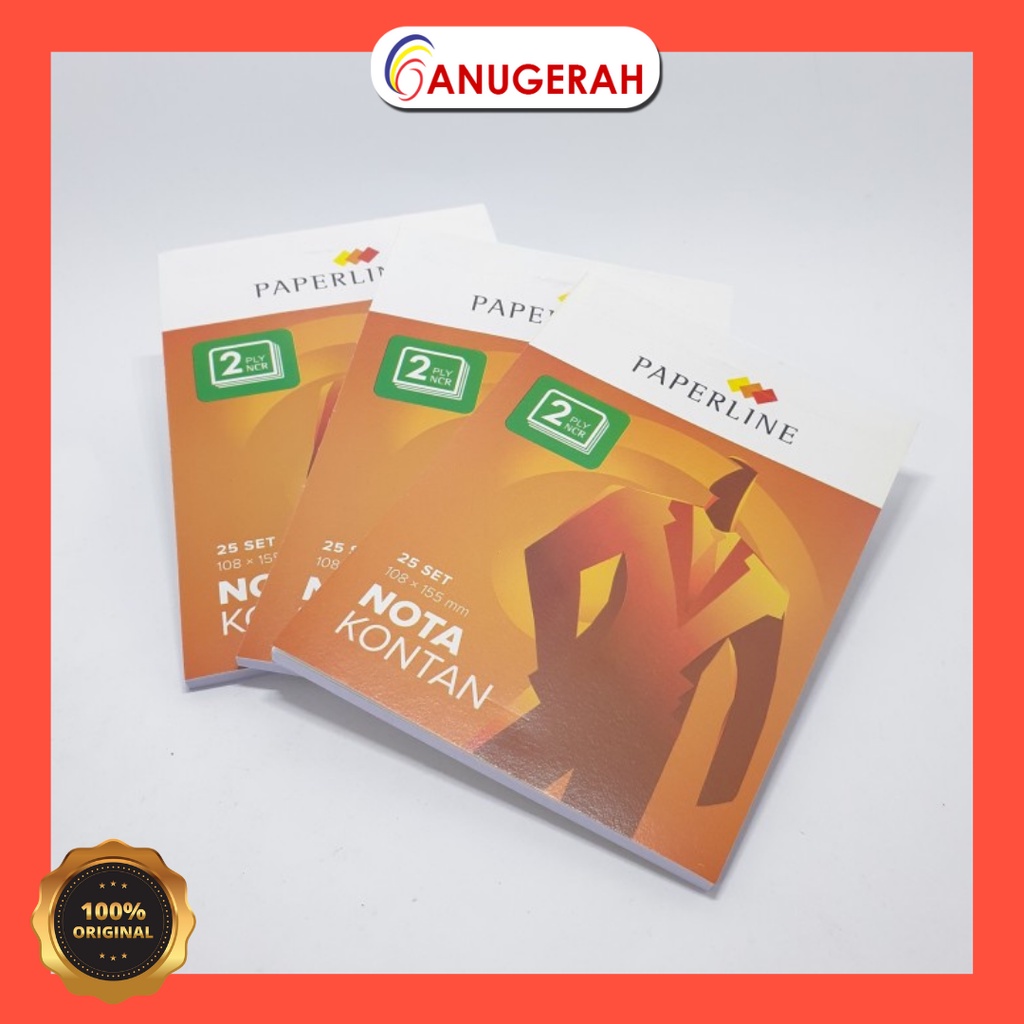 

PAPERLINE NOTA KONTAN KECIL 2 PLY