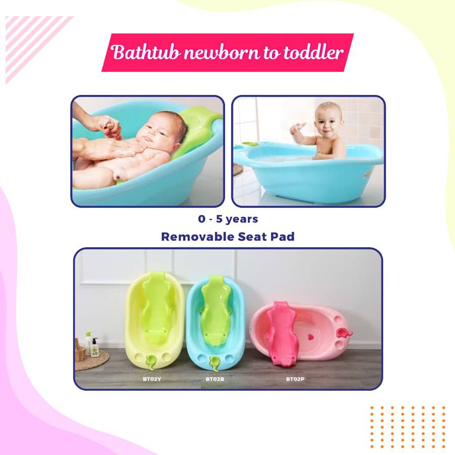 BAK MANDI BAYI BATHTUB NEWBORN TO TODDLER (HCR0084)